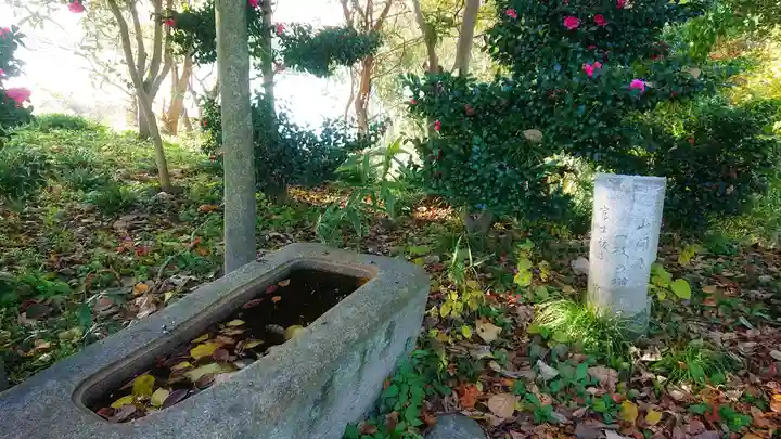 若宮神明社の手水舎