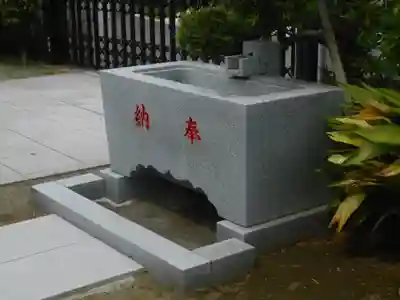 江島神社の手水舎