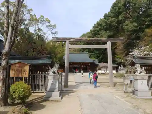 四條畷神社の鳥居