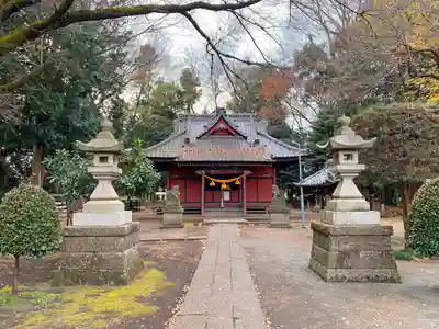 中氷川神社の本殿・本堂