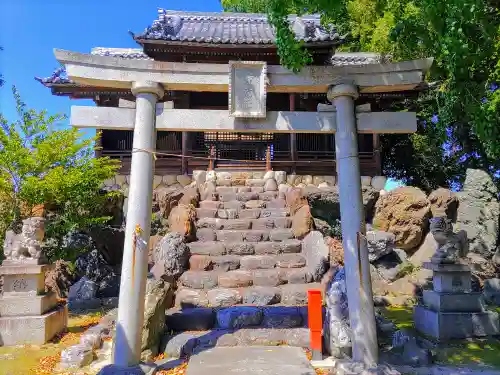 愛宕社（朝日）の鳥居