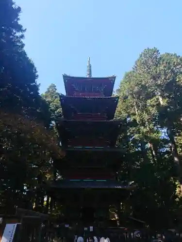 日光東照宮の塔