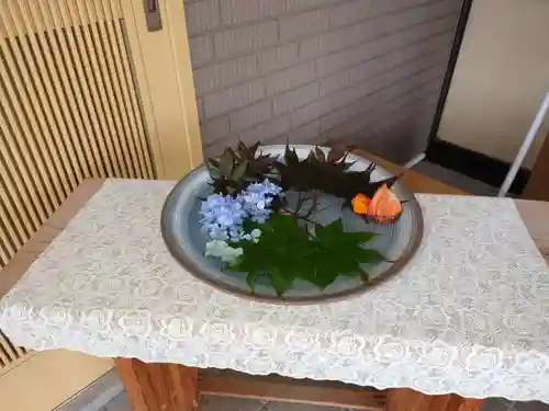 美瑛神社の手水舎