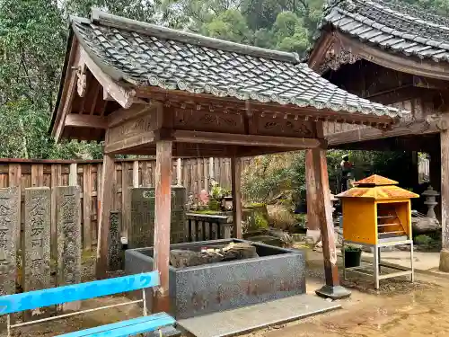 藤井寺の手水舎