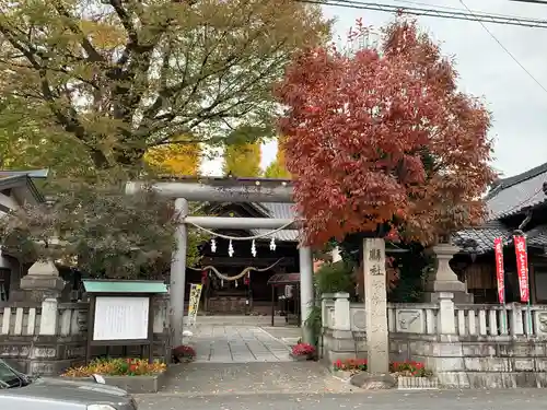 伊勢崎神社の鳥居