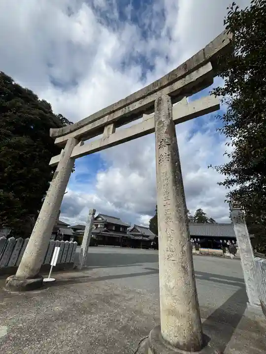 熊野神社の鳥居