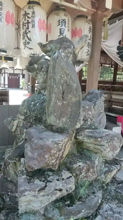 建部大社の狛犬