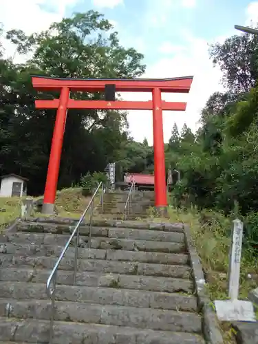 早川厳島神社の鳥居