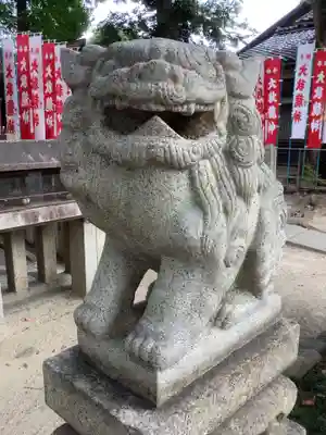 八幡社（大秋八幡社）の狛犬