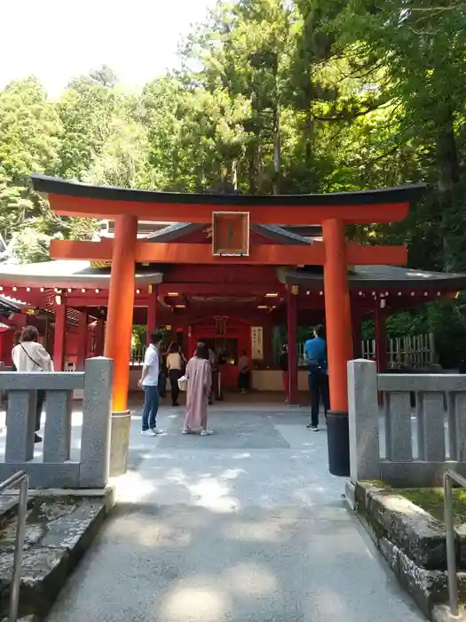 九頭龍神社新宮の鳥居