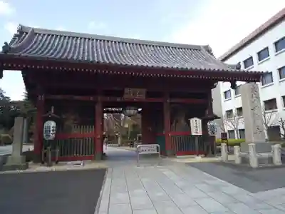 護国寺の山門・神門