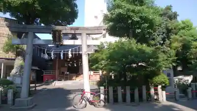 江島杉山神社の鳥居