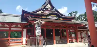 美濃國一宮　南宮大社の本殿・本堂