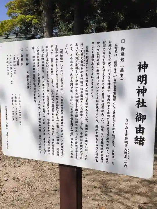 神明神社の末社・摂社