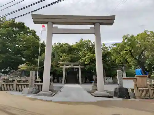 宇夫階神社の鳥居