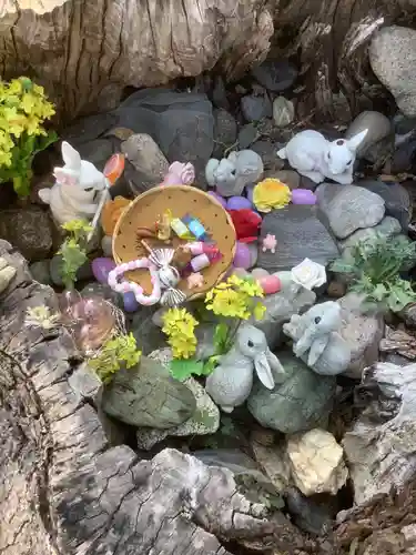 三輪神社の庭園