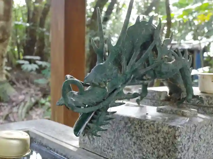 渡海神社の手水舎
