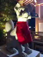 福徳神社(芽吹稲荷)の狛犬