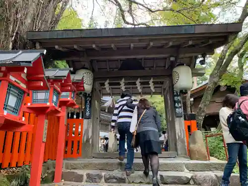貴船神社の山門・神門