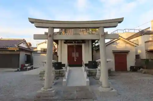 中曽根神社の鳥居