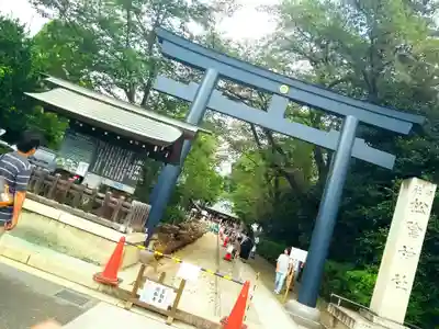 松陰神社の鳥居