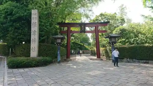 根津神社の鳥居