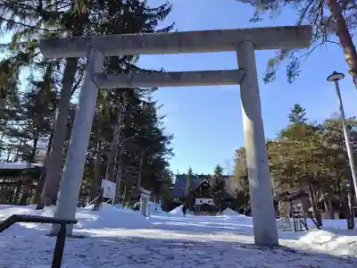 上川神社の鳥居