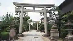 西院春日神社の鳥居