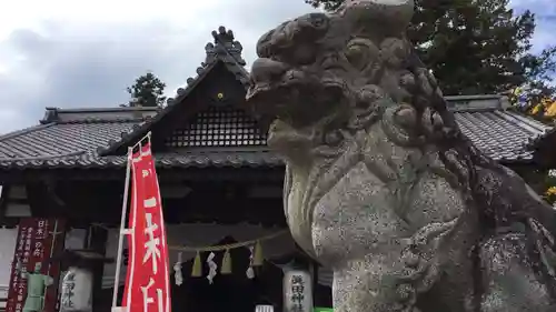 眞田神社の狛犬