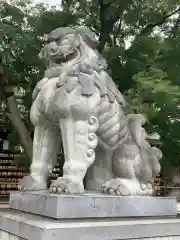 寒川神社の狛犬