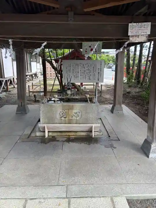 住吉神社の手水舎