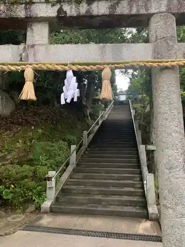 玉作湯神社の鳥居