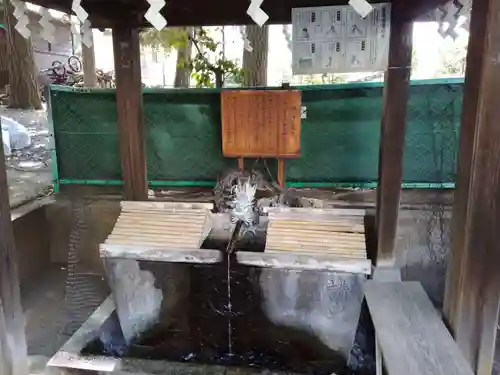 諏訪神社の手水