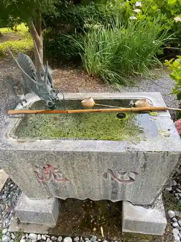 長泉寺の手水舎
