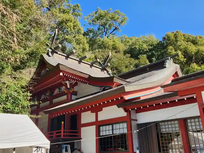 蒲生八幡神社の本殿