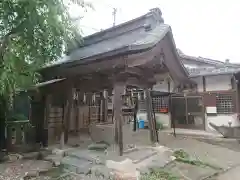 日吉神社の手水