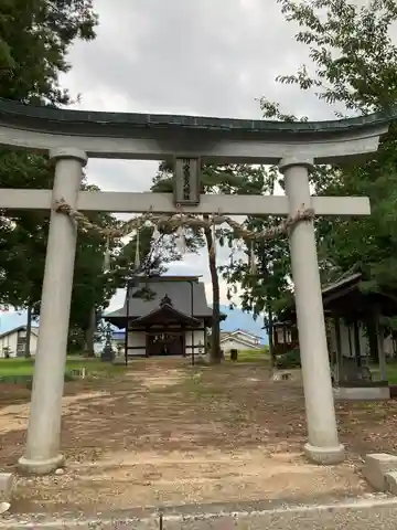 川合鶴宮八幡社(長野県)