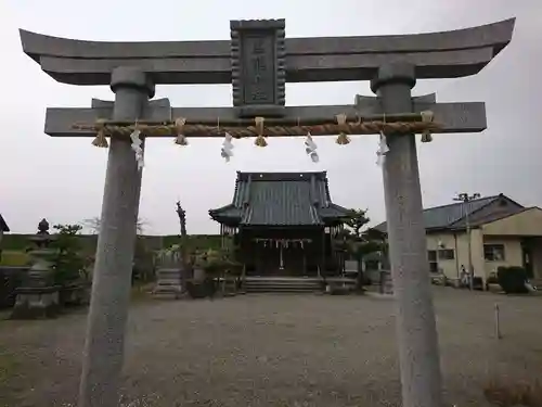 黒龍神社の鳥居