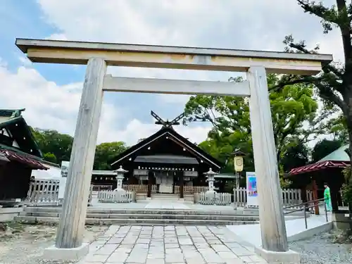 大鳥神社の鳥居