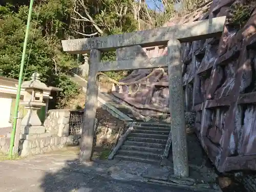 波切神社の鳥居