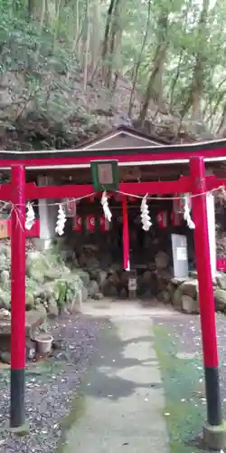 長等山不動明王の鳥居