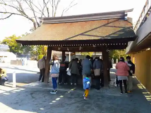 尾張大國霊神社（国府宮）の手水舎