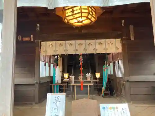 片瀬諏訪神社の本殿・本堂