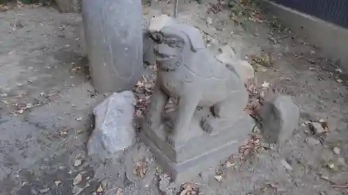 葛西神社の狛犬