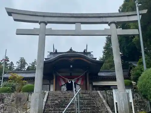 夫婦木神社の鳥居