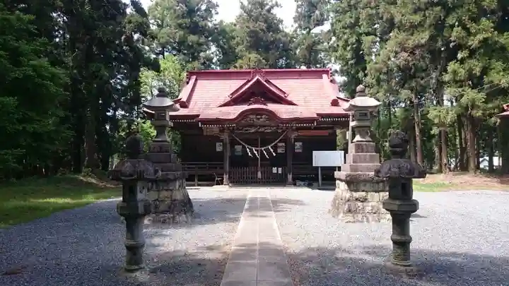 長堤八幡宮の本殿・本堂