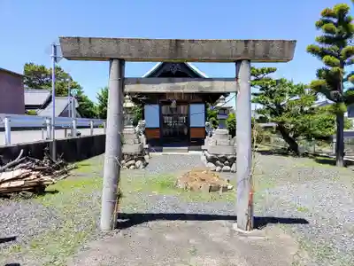 中原神社の鳥居