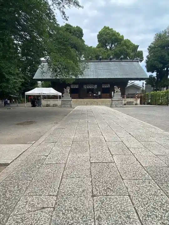 所澤神明社の本殿・本堂