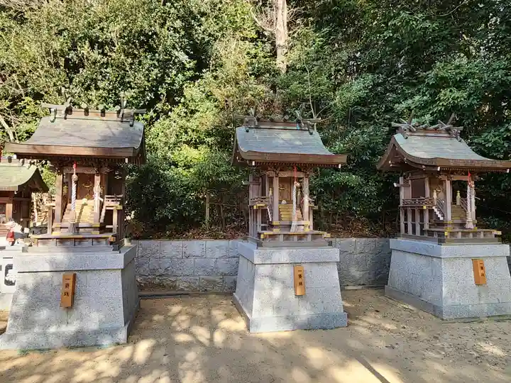 伊川谷惣社の末社・摂社