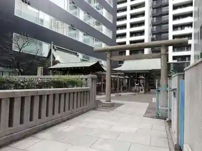宮益御嶽神社の鳥居